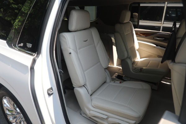 Used 2021 Cadillac Escalade ESV Premium Luxury Platinum for sale Sold at Bentley Greenwich in Greenwich CT 06830 18