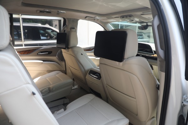 Used 2021 Cadillac Escalade ESV Premium Luxury Platinum for sale Sold at Bentley Greenwich in Greenwich CT 06830 19