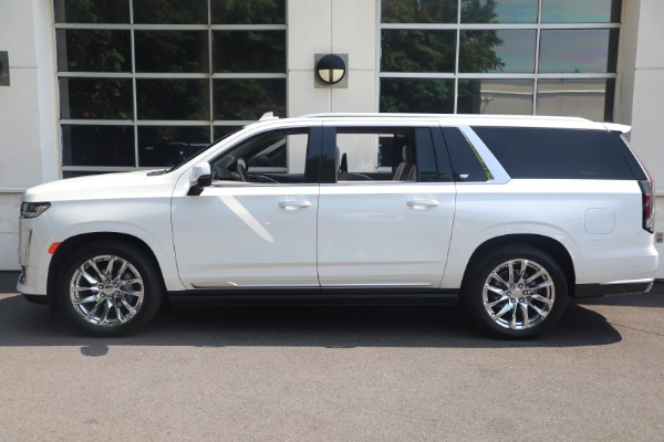 Used 2021 Cadillac Escalade ESV Premium Luxury Platinum for sale Sold at Bentley Greenwich in Greenwich CT 06830 2