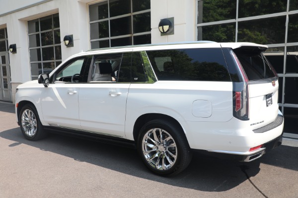 Used 2021 Cadillac Escalade ESV Premium Luxury Platinum for sale Sold at Bentley Greenwich in Greenwich CT 06830 3