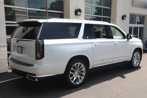 Used 2021 Cadillac Escalade ESV Premium Luxury Platinum for sale Sold at Bentley Greenwich in Greenwich CT 06830 5