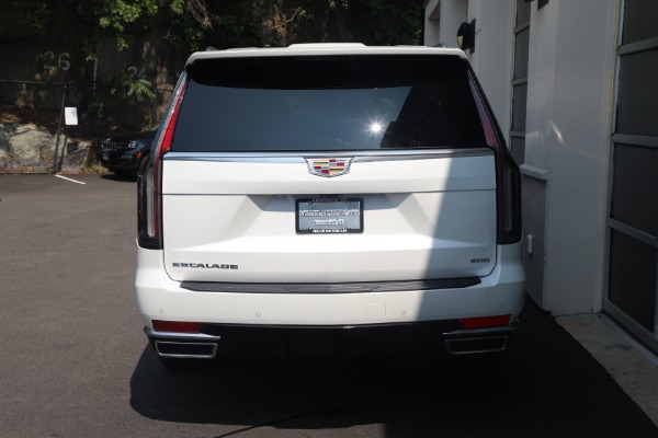 Used 2021 Cadillac Escalade ESV Premium Luxury Platinum for sale Sold at Bentley Greenwich in Greenwich CT 06830 8