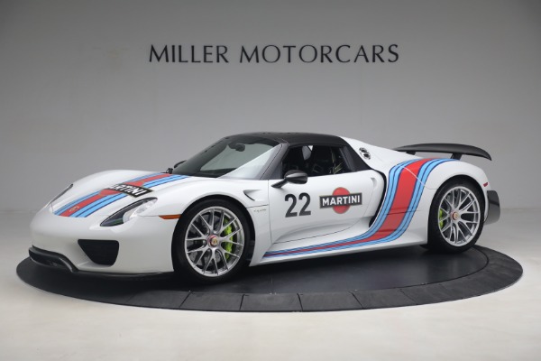 Used 2015 Porsche 918 Spyder for sale Call for price at Bentley Greenwich in Greenwich CT 06830 13