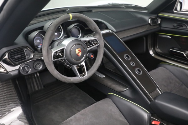 Used 2015 Porsche 918 Spyder for sale Call for price at Bentley Greenwich in Greenwich CT 06830 19