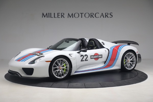 Used 2015 Porsche 918 Spyder for sale Call for price at Bentley Greenwich in Greenwich CT 06830 2