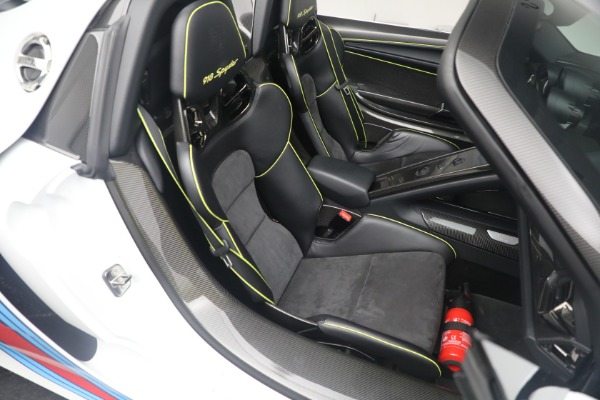 Used 2015 Porsche 918 Spyder for sale Call for price at Bentley Greenwich in Greenwich CT 06830 24