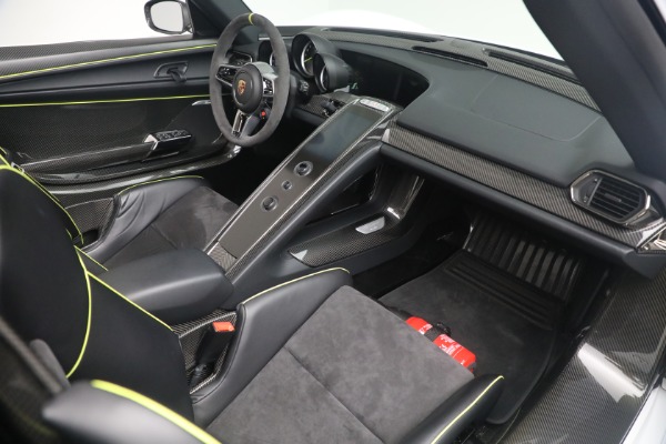 Used 2015 Porsche 918 Spyder for sale Call for price at Bentley Greenwich in Greenwich CT 06830 26