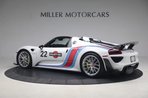 Used 2015 Porsche 918 Spyder for sale Call for price at Bentley Greenwich in Greenwich CT 06830 4