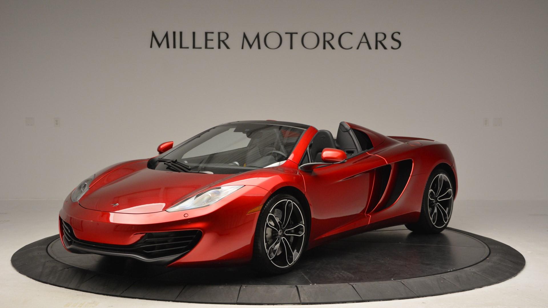 Used 2013 McLaren 12C Spider for sale Sold at Bentley Greenwich in Greenwich CT 06830 1
