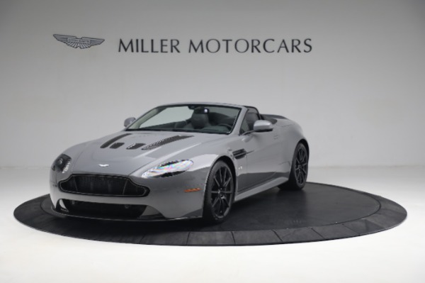 Used 2017 Aston Martin V12 Vantage S Roadster for sale Call for price at Bentley Greenwich in Greenwich CT 06830 12