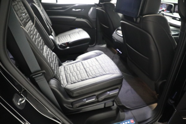 Used 2023 Cadillac Escalade-V for sale Call for price at Bentley Greenwich in Greenwich CT 06830 18