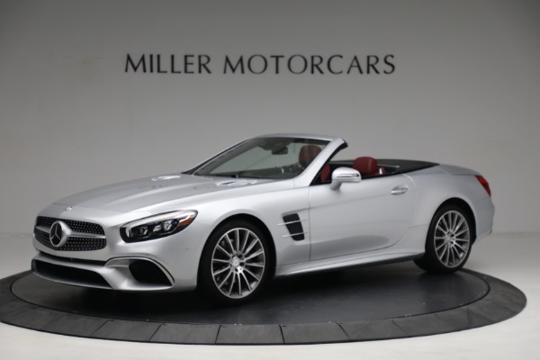 Used 2017 Mercedes-Benz SL-Class SL 450 for sale $62,900 at Bentley Greenwich in Greenwich CT 06830 2