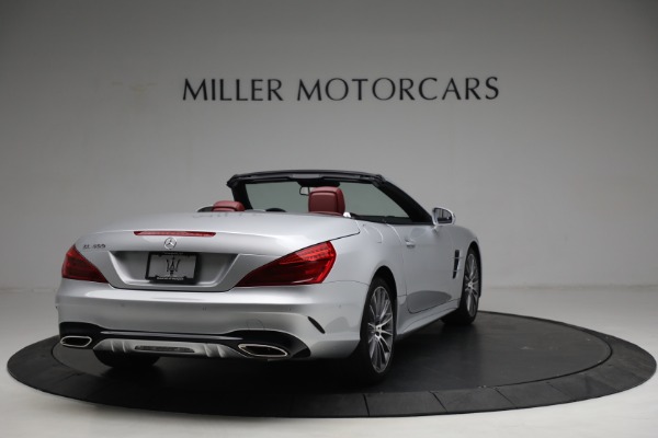 Used 2017 Mercedes-Benz SL-Class SL 450 for sale $62,900 at Bentley Greenwich in Greenwich CT 06830 8