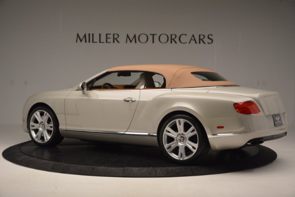 Used 2013 Bentley Continental GTC V8 for sale Sold at Bentley Greenwich in Greenwich CT 06830 17