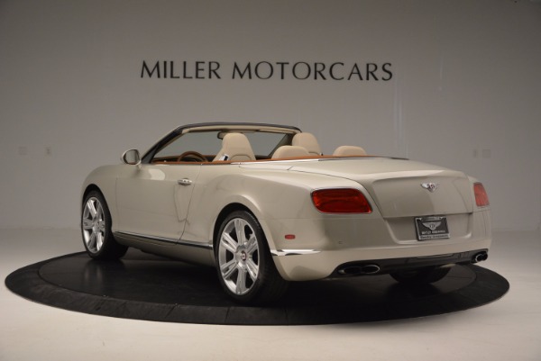 Used 2013 Bentley Continental GTC V8 for sale Sold at Bentley Greenwich in Greenwich CT 06830 5