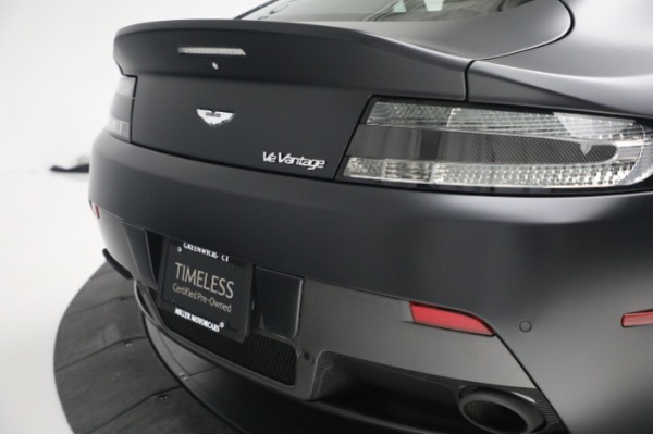 Used 2012 Aston Martin V12 Vantage Carbon Black for sale Sold at Bentley Greenwich in Greenwich CT 06830 28