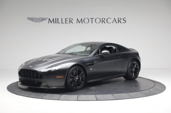 Used 2012 Aston Martin V12 Vantage Carbon Black for sale Sold at Bentley Greenwich in Greenwich CT 06830 1