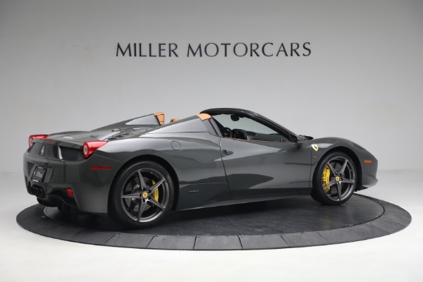 Used 2014 Ferrari 458 Spider for sale $299,900 at Bentley Greenwich in Greenwich CT 06830 8