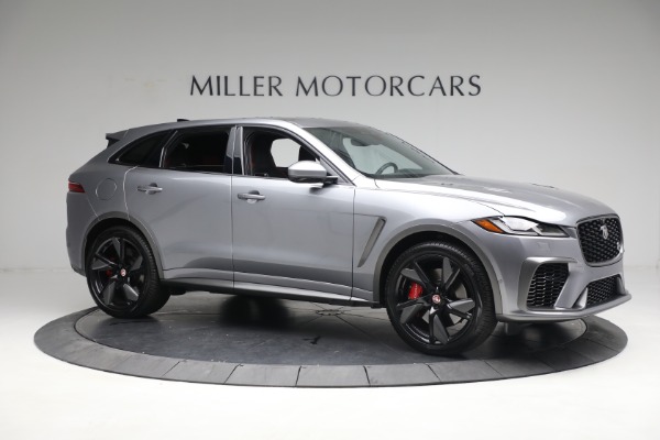 Used 2021 Jaguar F-PACE SVR for sale $71,900 at Bentley Greenwich in Greenwich CT 06830 10