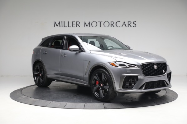 Used 2021 Jaguar F-PACE SVR for sale $71,900 at Bentley Greenwich in Greenwich CT 06830 11