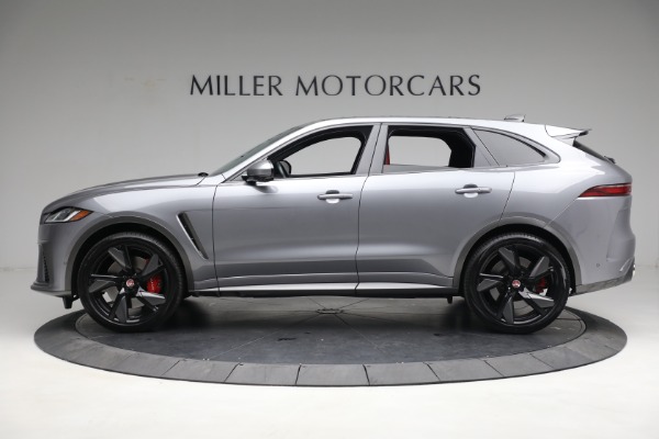 Used 2021 Jaguar F-PACE SVR for sale $71,900 at Bentley Greenwich in Greenwich CT 06830 3