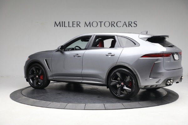 Used 2021 Jaguar F-PACE SVR for sale $71,900 at Bentley Greenwich in Greenwich CT 06830 4