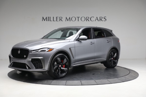 Used 2021 Jaguar F-PACE SVR for sale $71,900 at Bentley Greenwich in Greenwich CT 06830 1