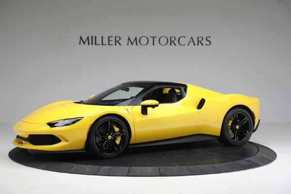 Used 2022 Ferrari 296 GTB for sale Sold at Bentley Greenwich in Greenwich CT 06830 2