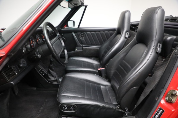Used 1988 Porsche 911 Carrera Turbo for sale Sold at Bentley Greenwich in Greenwich CT 06830 20