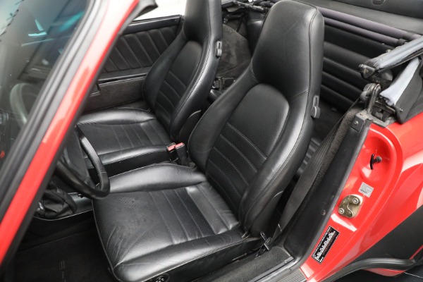 Used 1988 Porsche 911 Carrera Turbo for sale Sold at Bentley Greenwich in Greenwich CT 06830 21