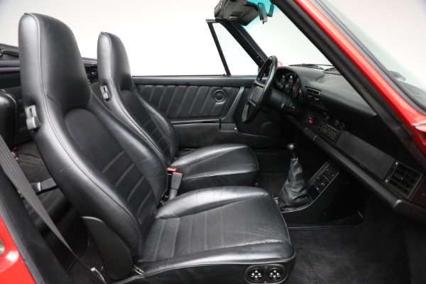 Used 1988 Porsche 911 Carrera Turbo for sale Sold at Bentley Greenwich in Greenwich CT 06830 24