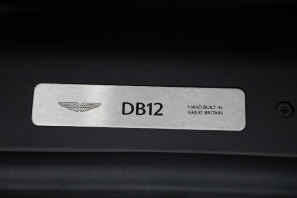 New 2024 Aston Martin DB12 V8 for sale $294,200 at Bentley Greenwich in Greenwich CT 06830 20
