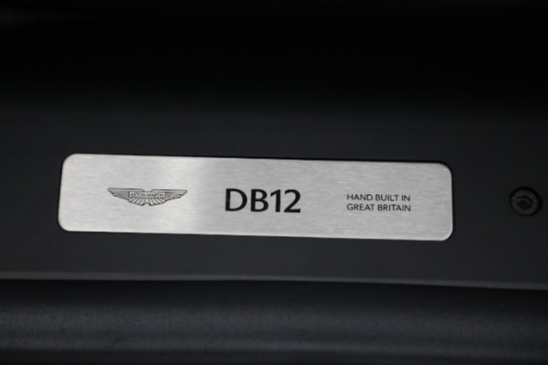 Used 2024 Aston Martin DB12 V8 for sale Sold at Bentley Greenwich in Greenwich CT 06830 20
