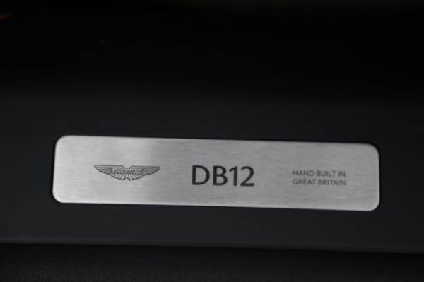 New 2024 Aston Martin DB12 V8 for sale $286,500 at Bentley Greenwich in Greenwich CT 06830 19