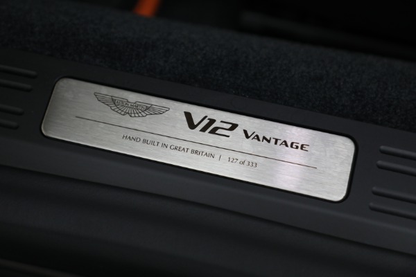 Used 2023 Aston Martin Vantage V12 for sale Sold at Bentley Greenwich in Greenwich CT 06830 23