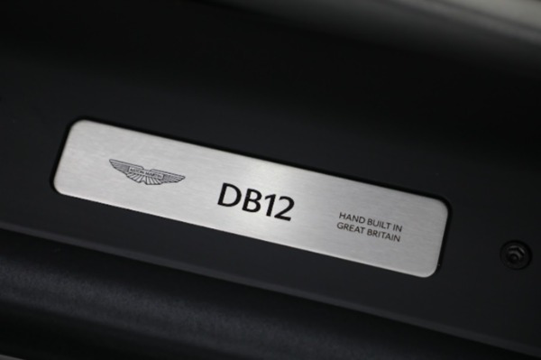 New 2024 Aston Martin DB12 V8 for sale $320,500 at Bentley Greenwich in Greenwich CT 06830 19