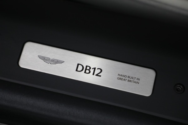 New 2024 Aston Martin DB12 V8 for sale Sold at Bentley Greenwich in Greenwich CT 06830 19