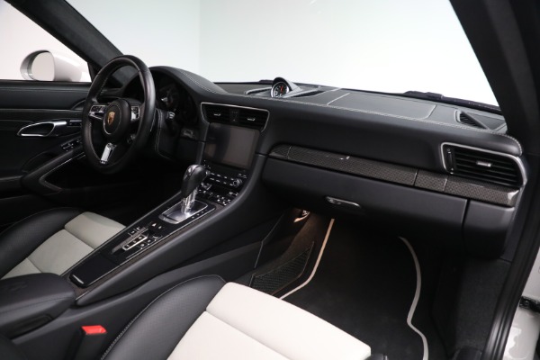 Used 2019 Porsche 911 Turbo S for sale Sold at Bentley Greenwich in Greenwich CT 06830 18