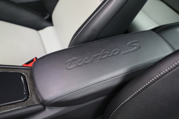 Used 2019 Porsche 911 Turbo S for sale Sold at Bentley Greenwich in Greenwich CT 06830 28