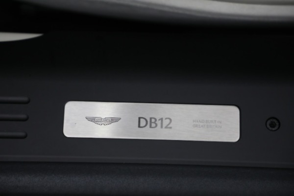 New 2024 Aston Martin DB12 Volante for sale $333,100 at Bentley Greenwich in Greenwich CT 06830 25