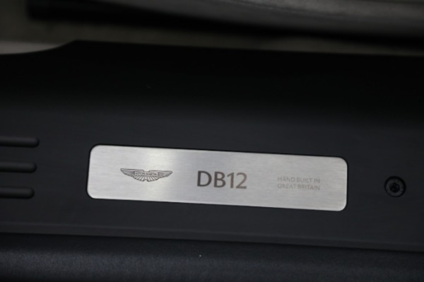 New 2024 Aston Martin DB12 Volante for sale Sold at Bentley Greenwich in Greenwich CT 06830 27