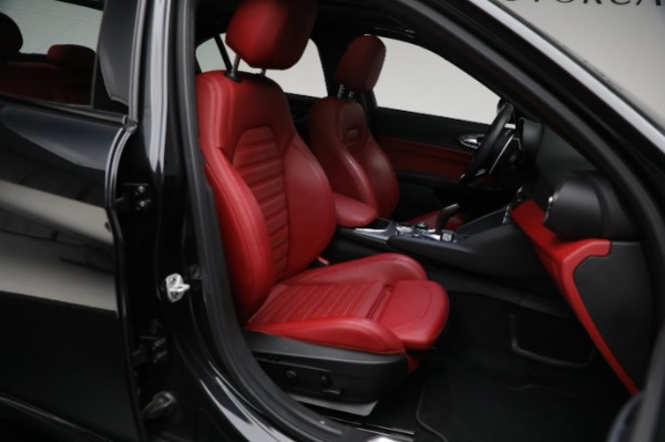 Used 2021 Alfa Romeo Giulia Ti Sport for sale Sold at Bentley Greenwich in Greenwich CT 06830 26