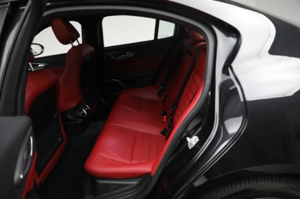 Used 2021 Alfa Romeo Giulia Ti Sport for sale Sold at Bentley Greenwich in Greenwich CT 06830 27