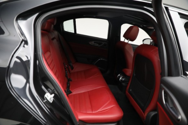 Used 2021 Alfa Romeo Giulia Ti Sport for sale Sold at Bentley Greenwich in Greenwich CT 06830 28