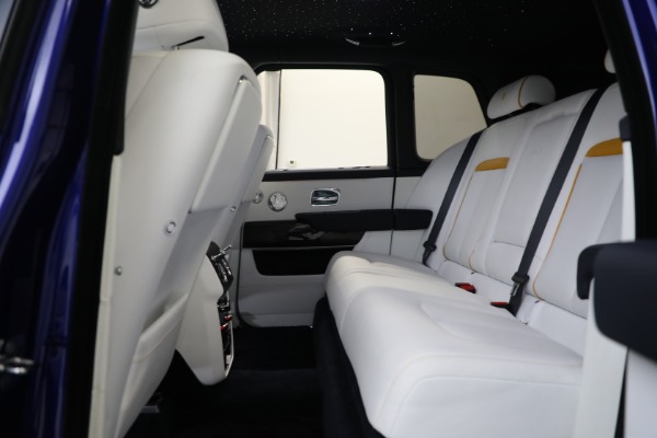 Used 2023 Rolls-Royce Black Badge Cullinan for sale Sold at Bentley Greenwich in Greenwich CT 06830 22