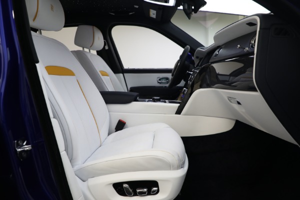 Used 2023 Rolls-Royce Black Badge Cullinan for sale Sold at Bentley Greenwich in Greenwich CT 06830 27