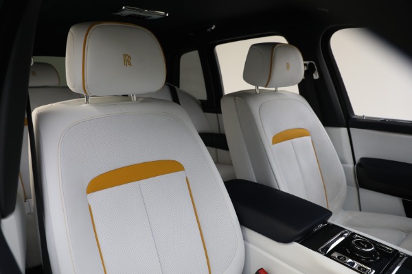 Used 2023 Rolls-Royce Black Badge Cullinan for sale Sold at Bentley Greenwich in Greenwich CT 06830 28