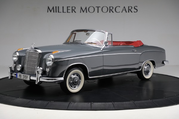 Used 1959 Mercedes Benz 220 S Ponton Cabriolet for sale $229,900 at Bentley Greenwich in Greenwich CT 06830 2