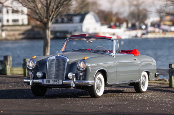 Used 1959 Mercedes-Benz 220 S Ponton Cabriolet for sale $189,900 at Bentley Greenwich in Greenwich CT 06830 2