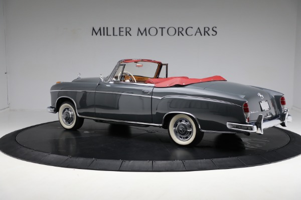 Used 1959 Mercedes Benz 220 S Ponton Cabriolet for sale $229,900 at Bentley Greenwich in Greenwich CT 06830 4